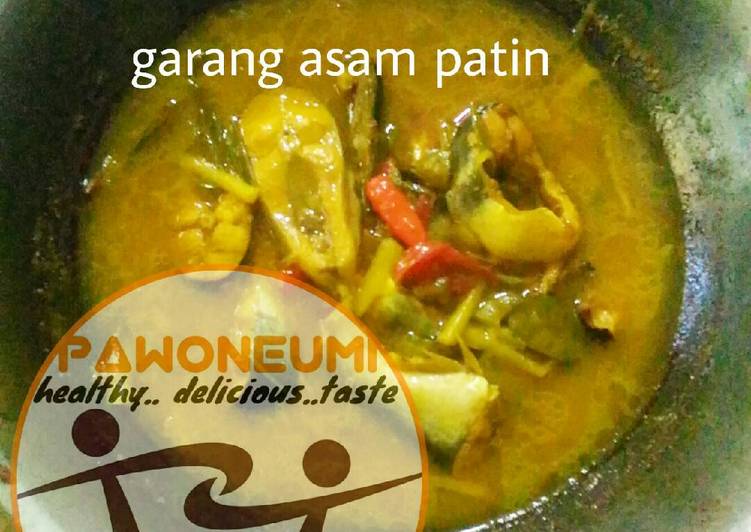 resep lengkap untuk Garang Asam Patin