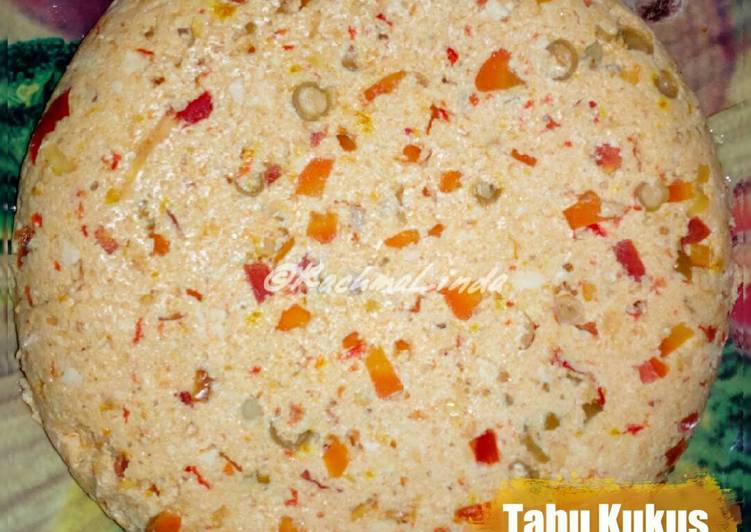 resep masakan Tahu Kukus Sehat (Pepes Tahu tanpa Daun Pisang-ala anak kos)