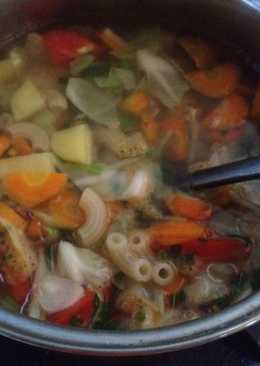 Sop Sayur dan Makaroni Sederhana #SeninSemangat