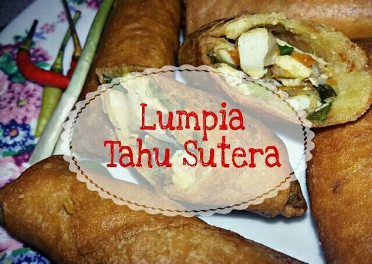 resep lengkap untuk Lumpia Tahu Sutera Ekonomis ??