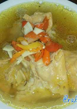 Siomay kuah kaldu sapi