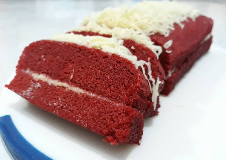 resep lengkap untuk Red Velvet Cake Kukus