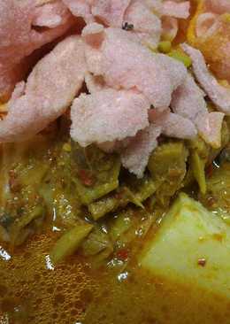 Lontong gulai cubadak