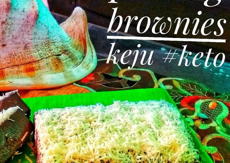 gambar untuk resep makanan Puding brownies keju #keto