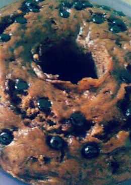 Bolu pisang coklat no egg,no mix