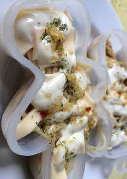 Spagethi schotel kukus