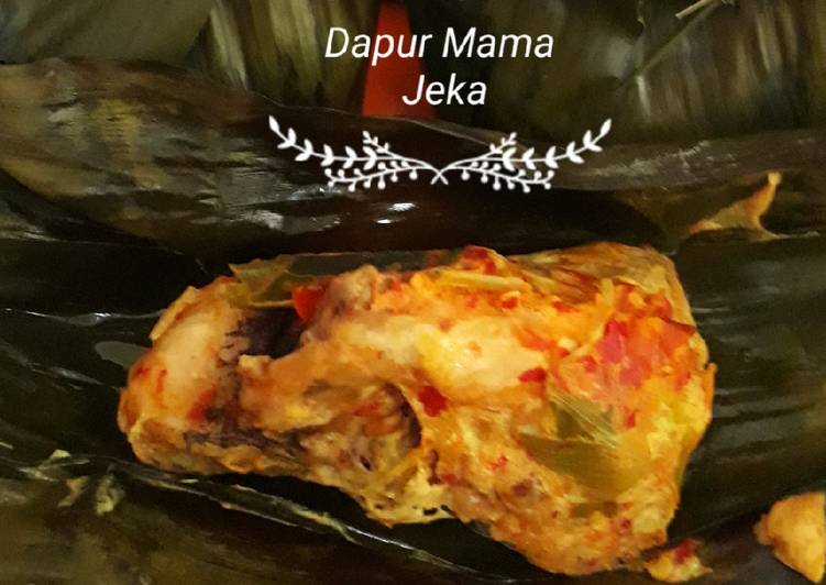 Pepes Ayam Bumbu Rujak#keto#debm#bikinramadhanberkesan