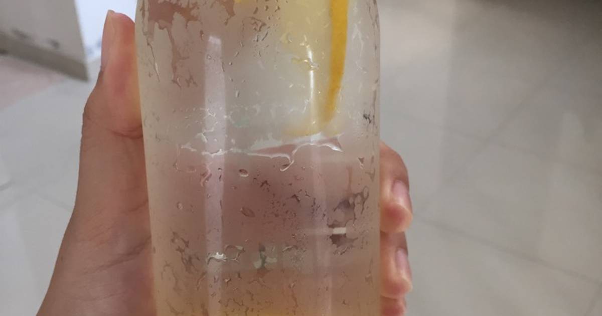 Resep Lemon infused water