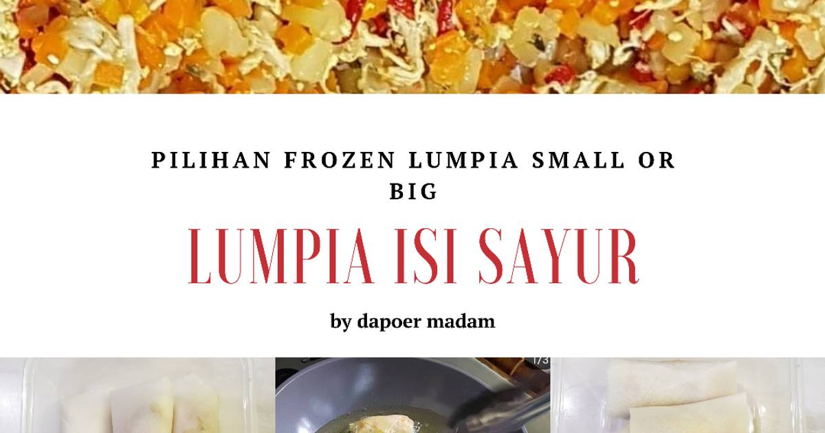 613 resep lumpia sayur enak dan sederhana - Cookpad