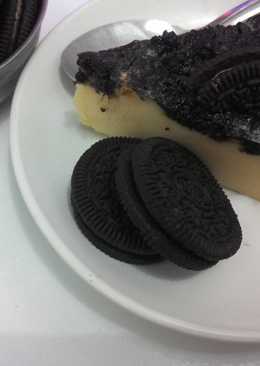 Cheese Cake Roti Tawar Toping Oreo