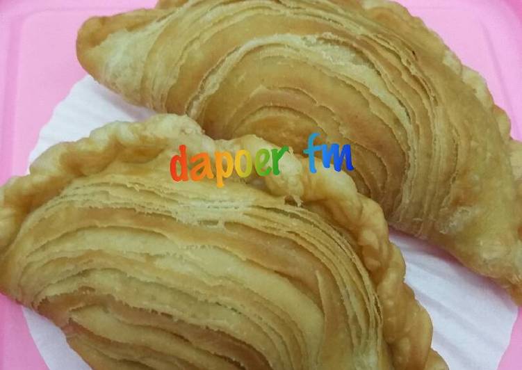 resep lengkap untuk Curry puff