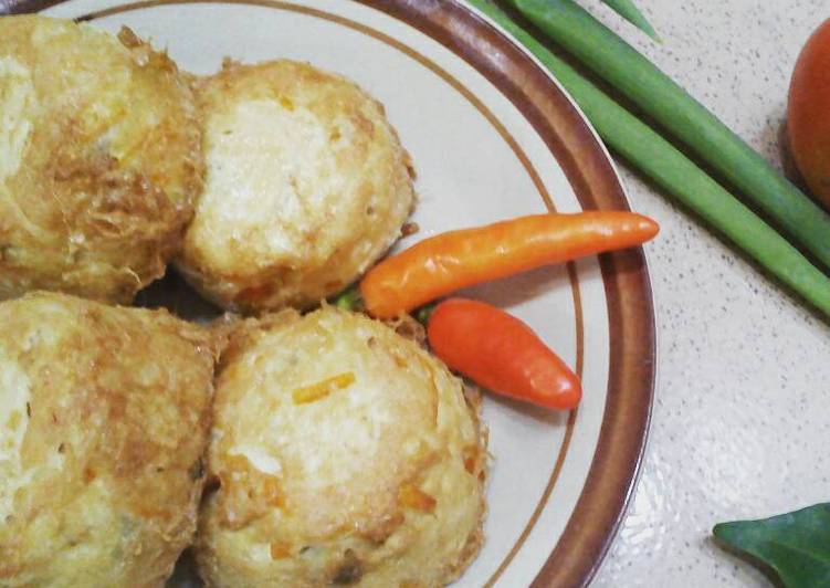 resep makanan Tahu sayur kukus goreng