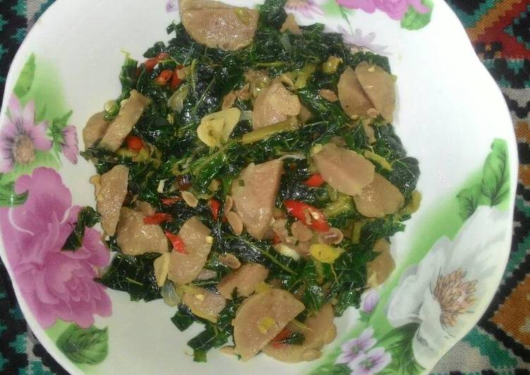 resep masakan Oseng-oseng Dong Kates (Tumis Daun Pepaya)