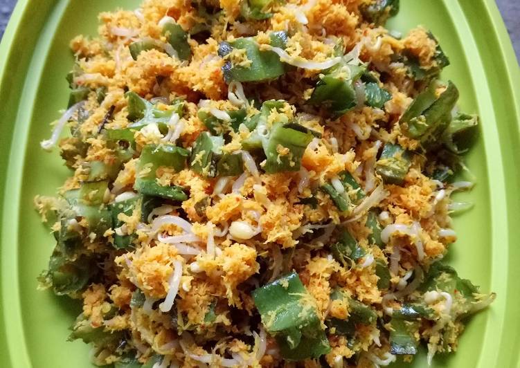 bahan dan cara membuat Urap-Urap Sayuran