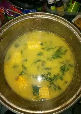 Sayur menir bayam jagung