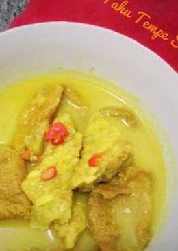Sayur Tahu Tempe Santan