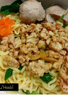 Mie ayam simple(pake indomie)