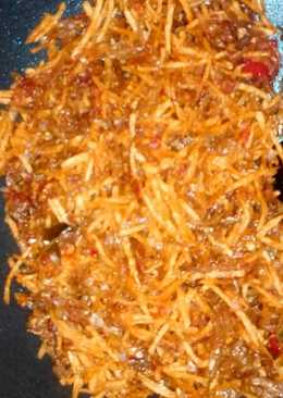 Sambal kering kentang ikan teri