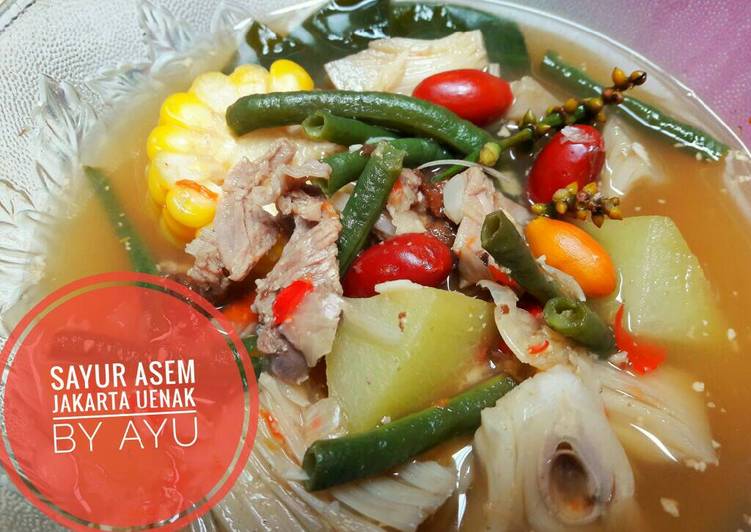 Resep Sayur Asem Jakarta Enakk Dari AyuAnita Petrisia