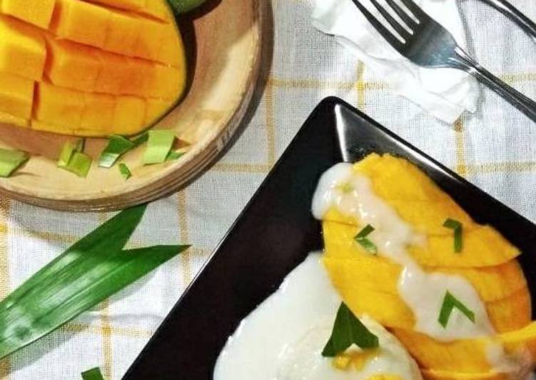 resep Mango sticky rice