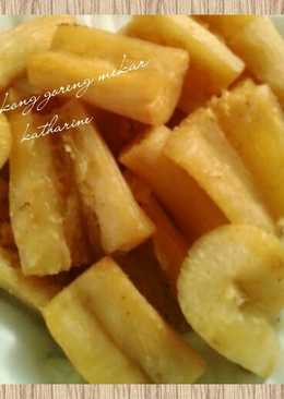 Singkong goreng merekah empuuukk pukkk