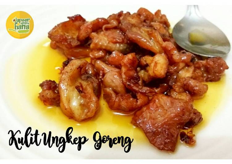 resep masakan Kulit Ungkep Goreng - menu keto wajib dapur saya