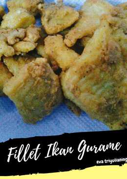 Ikan Gurame (Fillet) Goreng Tepung