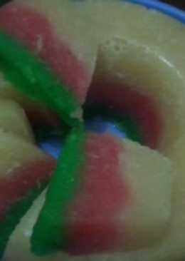 KUE LAPIS SINGKONG WARNA