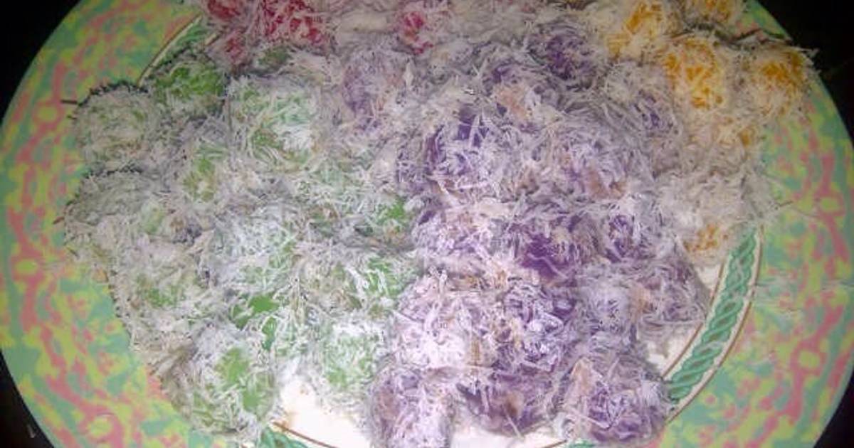 Resep Klepon Rainbow DCC Resep Klepon Rainbow DCC