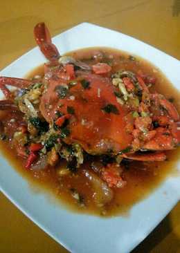 Kepiting pedas saus merah