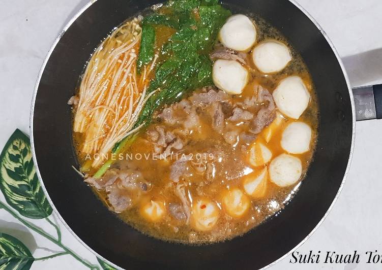 Resep Suki Kuah Tomyam oleh Agnes Intan Noventia - Cookpad