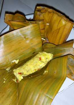 Botok TET(tahu+ebi+tempe)