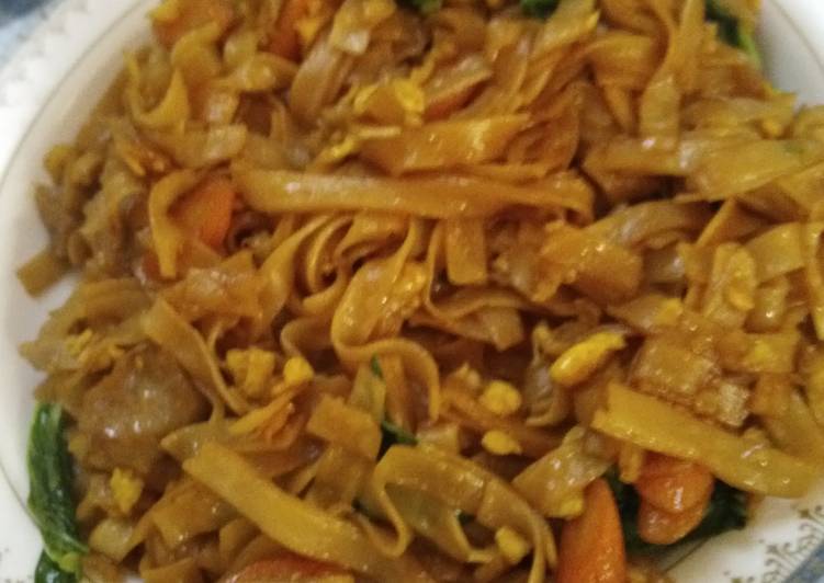 resep masakan Kwetiau Goreng Alakadarnya