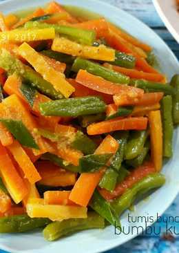 Tumis Buncis Wortel Bumbu Kuning