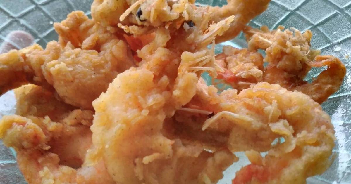 iResepi iUdangi Goreng Tepung iUdangi Goreng iCrispyi oleh Pipin 