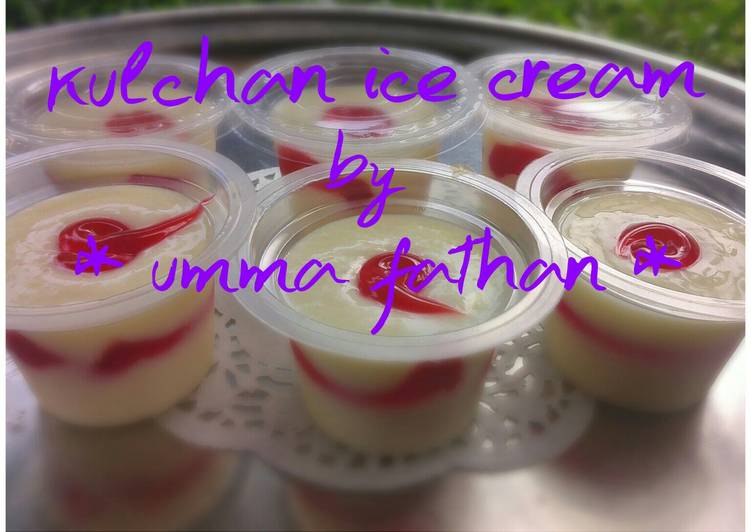 gambar untuk resep makanan Ice Cream Jam~Vanilla Berry