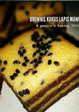 Brownis Kukus Lapis Mangga