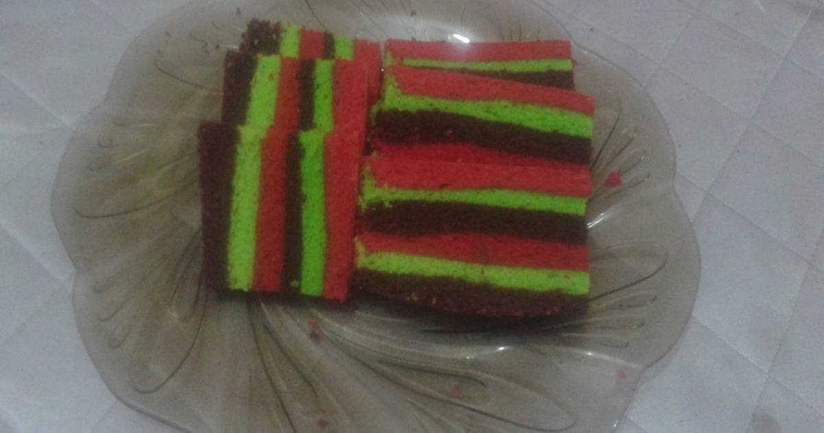 Resep Rainbow Cake