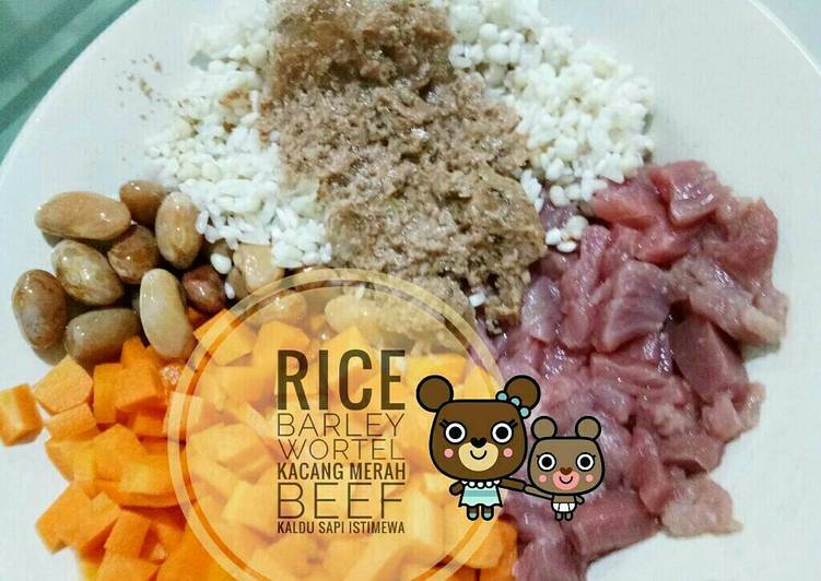 resep makanan High Protein Barley Rice MPASI