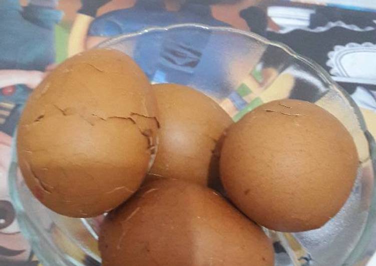 cara membuat Telur Pindang anak Kos