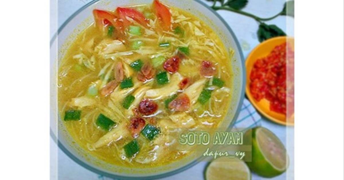 Resep SOTO AYAM Rebus  oleh dapurVY Cookpad