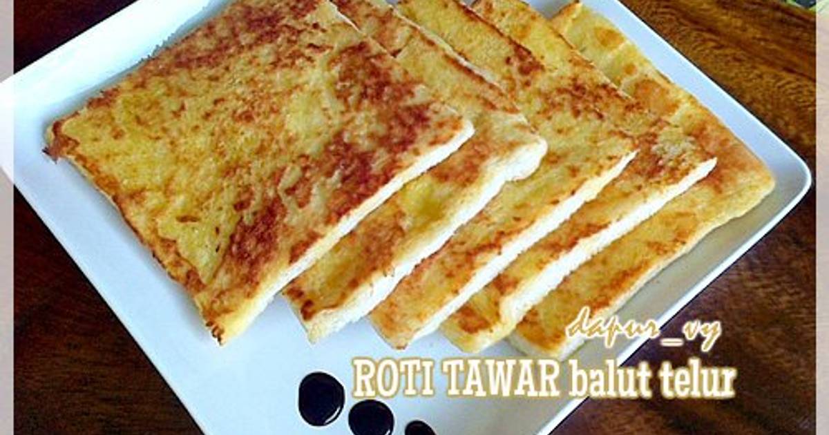  Resep  ROTI  TAWAR  Balut Telur  manis gurih asin oleh 