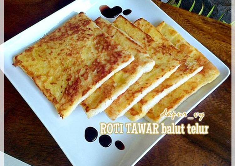 gambar untuk resep ROTI TAWAR Balut Telur, manis gurih asin