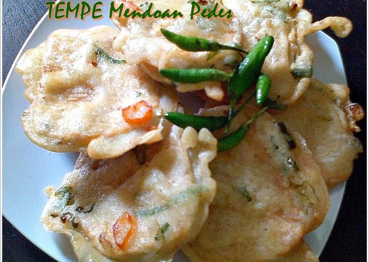 Resep TEMPE MENDOAN Pedas