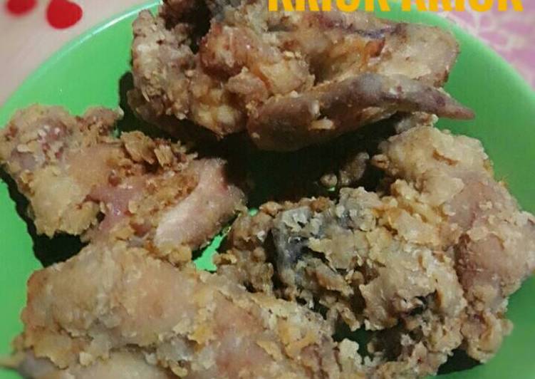 Resep Ayam Goreng Tepung Kriuk-Kriuk Oleh nANallnHa