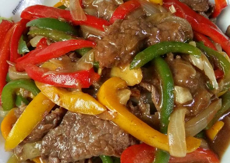 Resep Daging Sapi Tumis Paprika oleh Dian Cookpad