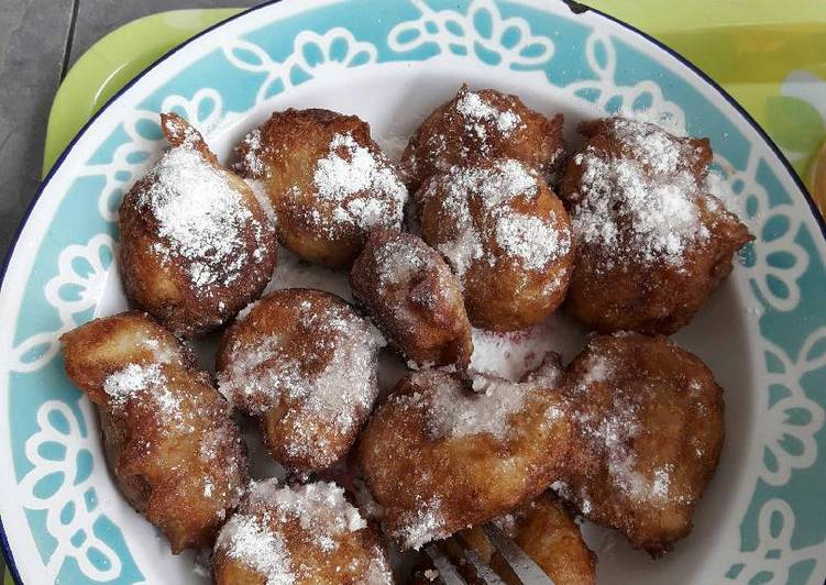 resep lengkap untuk Donat kentang