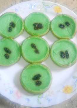 Kue Lumpur Nasi Dg Air Kelapa Muda n Pandan(Tnp Margarin)