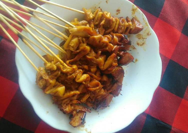 Resep Sate Jamur Tiram oleh Nindy Berliana - Cookpad