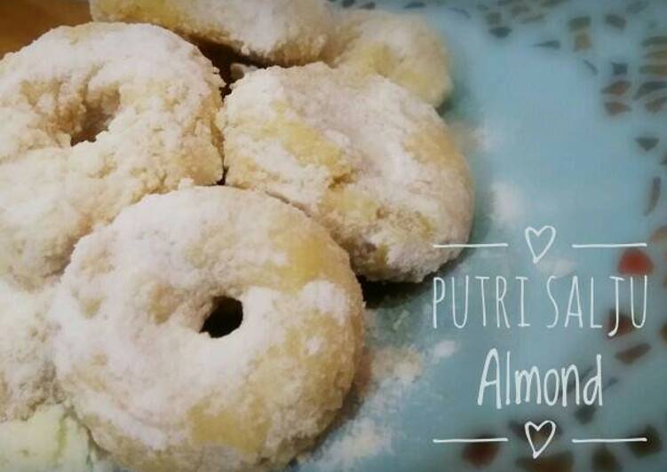 gambar untuk cara membuat Putri Salju Almond